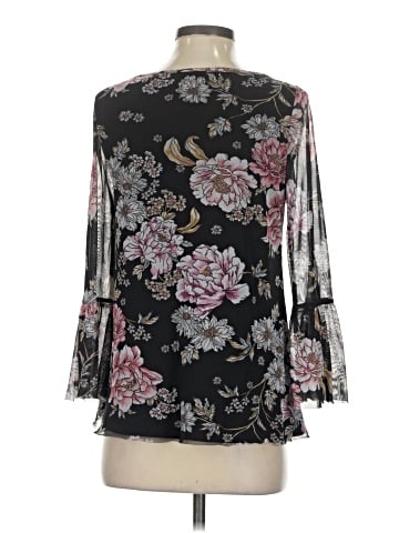 Linda Matthews 3/4 Sleeve Blouse (view 2)