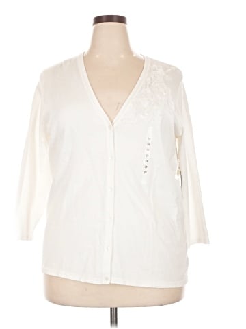 Jones New York Signature 3/4 Sleeve T-Shirt (view 1)