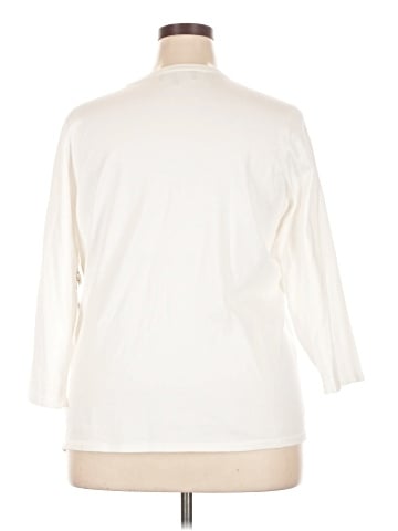 Jones New York Signature 3/4 Sleeve T-Shirt (view 2)