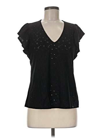 MICHAEL Michael Kors Short Sleeve Blouse (view 1)