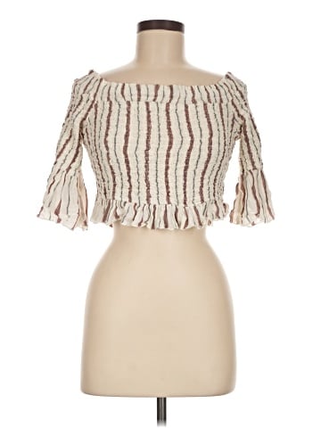 Free People 3/4 Sleeve Blouse (view 1)
