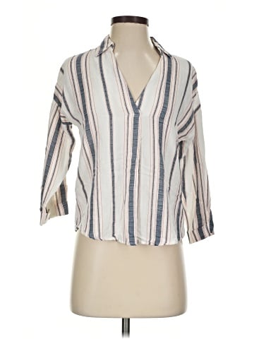 Mine 3/4 Sleeve Button-Down Shirt (view 1)