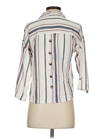 Mine 3/4 Sleeve Button-Down Shirt (view 2)