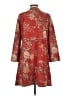 Solitaire 100% Polyester Red Cardigan Size S - photo 2