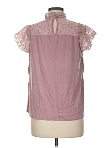 Cable & Gauge Short Sleeve Blouse (view 2)