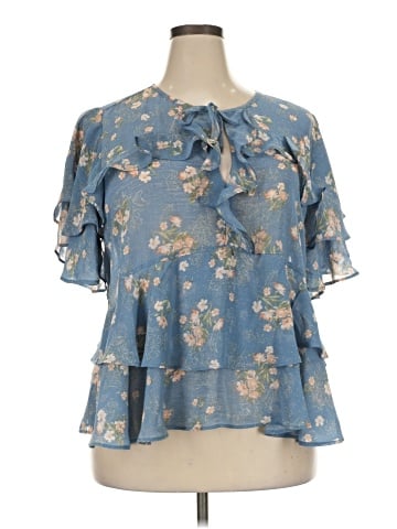Torrid Short Sleeve Blouse (view 1)