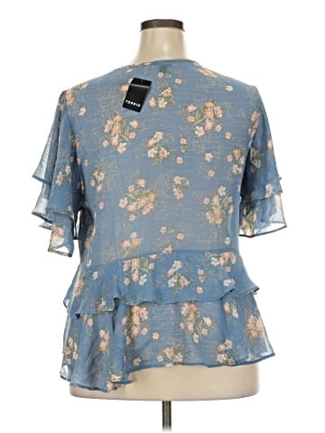 Torrid Short Sleeve Blouse (view 2)