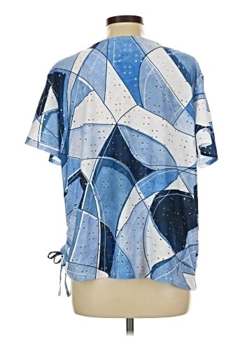 Alfred Dunner Short Sleeve Blouse (view 2)