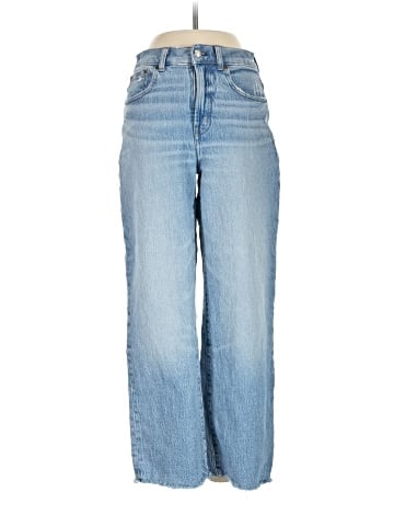 Madewell The Perfect Vintage Wide-Leg Crop Jean in Hallstead Wash (view 1)