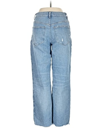 Madewell The Perfect Vintage Wide-Leg Crop Jean in Hallstead Wash (view 2)