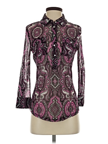 INC International Concepts Long Sleeve Blouse (view 1)