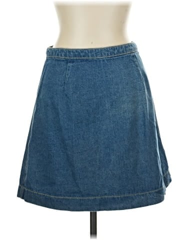 American Apparel Denim Skirt (view 2)