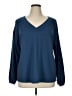 Lane Bryant Blue Pullover Sweater Size 14 - 16 Plus - photo 1