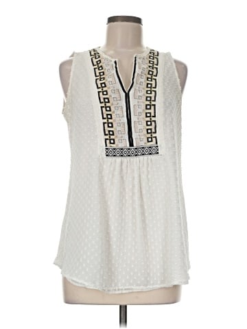 V Cristina Sleeveless Blouse (view 1)