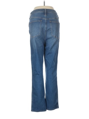 Madewell Curvy Stovepipe Jeans in Dearham Wash (view 2)