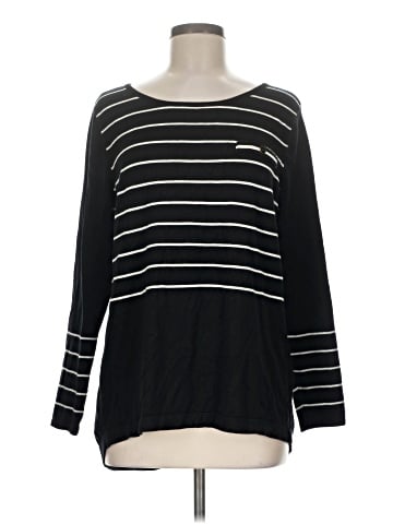 August Silk Pullover Sweater (view 1)