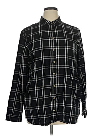 Jachs Girlfriend Long Sleeve Button-Down Shirt (view 1)