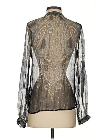 Hale Bob 3/4 Sleeve Silk Top (view 2)