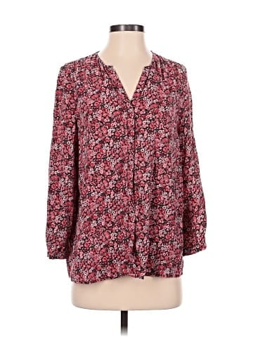 Joie 3/4 Sleeve Silk Top (view 1)