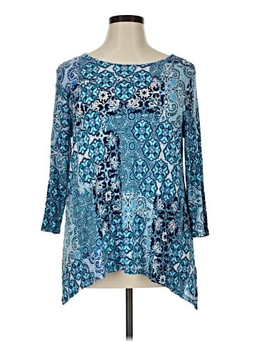 Ruby Rd. 3/4 Sleeve Blouse (view 1)