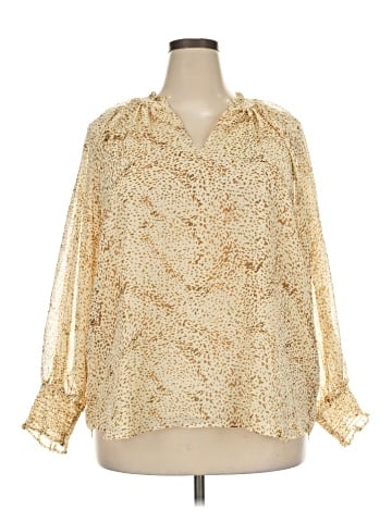 Philosophy Republic Clothing 3/4 Sleeve Blouse (view 1)
