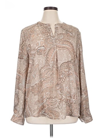Serengeti Long Sleeve Blouse (view 1)