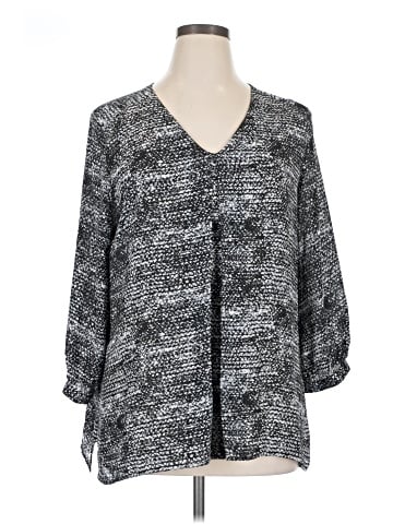 Violet & Claire 3/4 Sleeve Blouse (view 1)