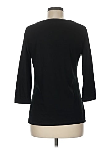 Ann Taylor 3/4 Sleeve T-Shirt (view 2)