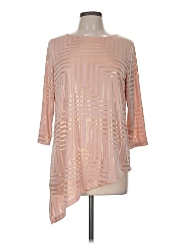 Travelers by Chico's 3/4 Sleeve Blouse (view 1)