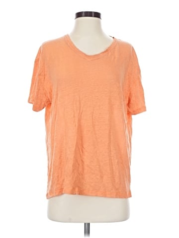 Blue Saks Fifth Avenue Short Sleeve T-Shirt (view 1)