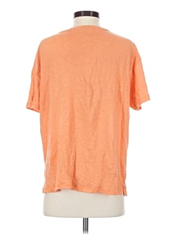 Blue Saks Fifth Avenue Short Sleeve T-Shirt (view 2)