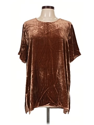 Eileen Fisher Short Sleeve Blouse (view 1)