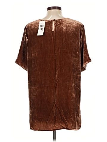 Eileen Fisher Short Sleeve Blouse (view 2)