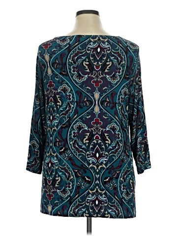 Travelers by Chico's 3/4 Sleeve Blouse (view 2)
