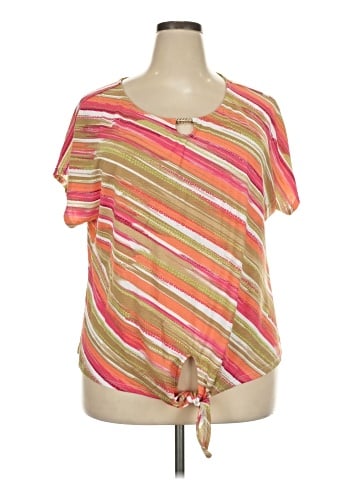 Hearts of Palm Woman Short Sleeve T-Shirt (view 1)