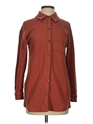 Madewell Textural Knit Shirt-Jacket (view 1)