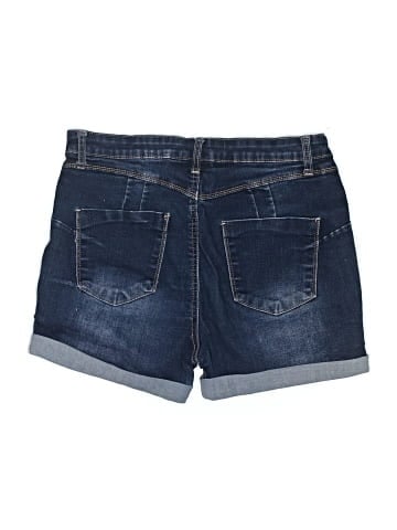 Blue Savvy Denim Shorts (view 2)