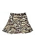 Guess 100% Polyester Animal Print Gold Skort Size M - photo 2