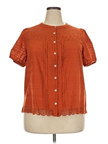 Daniel Rainn Short Sleeve Blouse (view 1)
