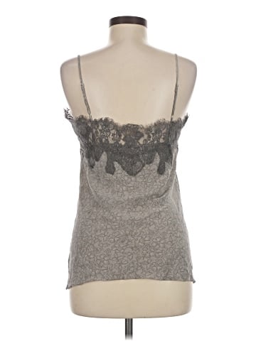 Gold Hawk Sleeveless Silk Top (view 2)