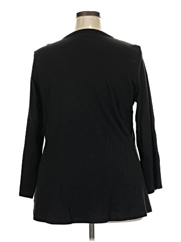 Isaac Mizrahi LIVE! Long Sleeve Henley (view 2)