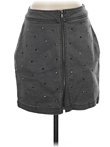 Bar III Denim Skirt (view 1)