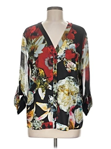 Alice + Olivia 3/4 Sleeve Blouse (view 1)