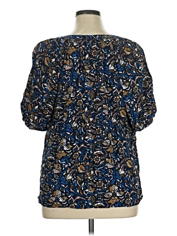 Ann Taylor LOFT Outlet Short Sleeve Blouse (view 2)