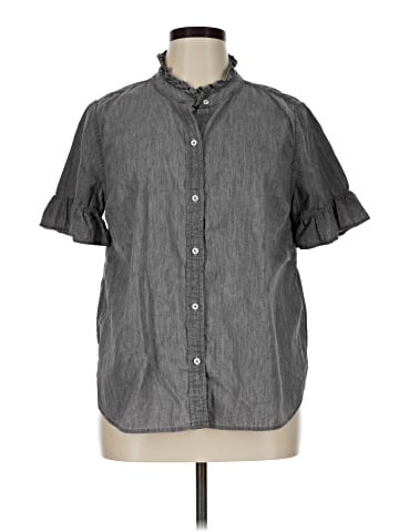 Talbots Short Sleeve Button-Down Shirt (view 1)