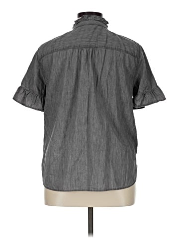 Talbots Short Sleeve Button-Down Shirt (view 2)