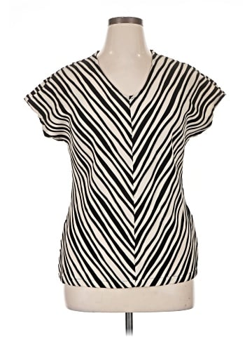 Dana Buchman Short Sleeve Blouse (view 1)