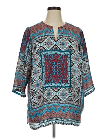 Violet & Claire 3/4 Sleeve Blouse (view 1)