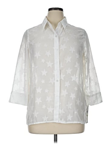 Alfred Dunner 3/4 Sleeve Blouse (view 1)