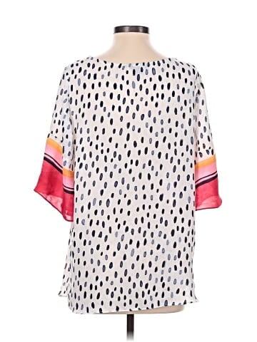 Nic + Zoe Short Sleeve Blouse (view 2)